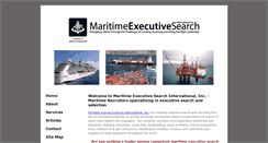 Desktop Screenshot of maritimeexecutivesearch.com